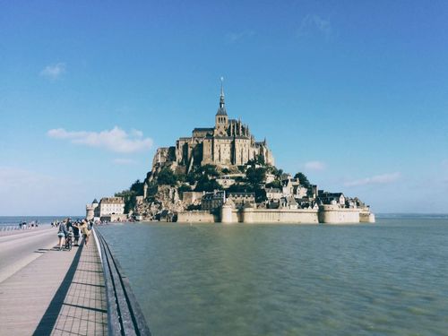 Mont Saint Michel is a medieval abbey perched on a rocky islet in Normandy and a must-add to your 10-day itinerary in France.